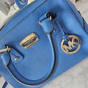 Michael Kors Blue Handbag